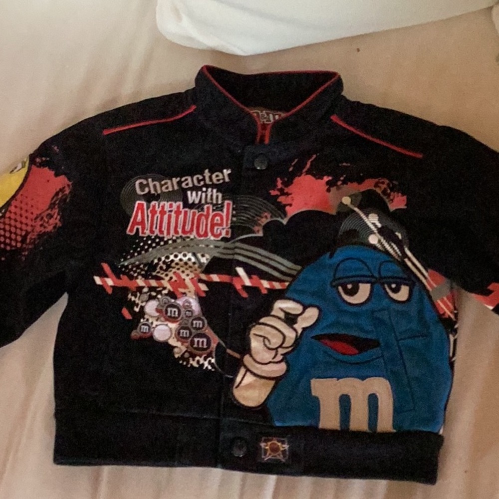 Kids Vintage m&m bomber jacket
